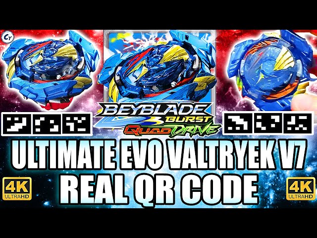 QR CODES GLYPH VALTRYEK V5 ZONE BALKESH B5 TOURNAMENT VERSUS PACK QR CODES  EBGAMES BEYBLADE RISE APP 