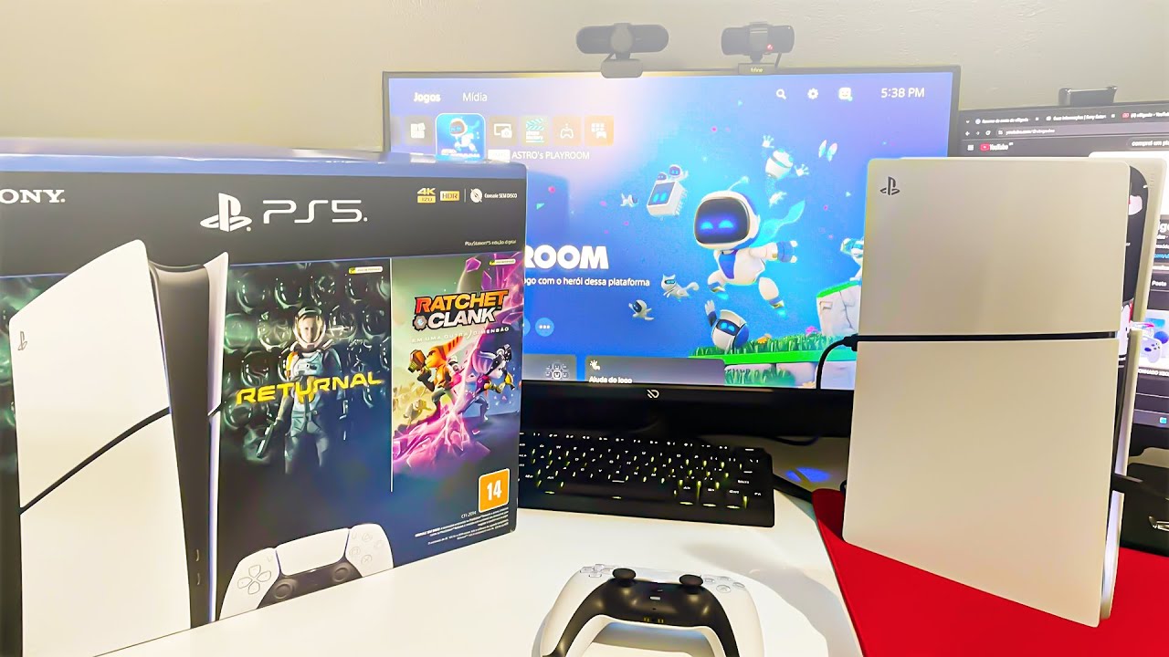 COMPREI UM PLAYSTATION 5 EM 2025! (vale a pena?)