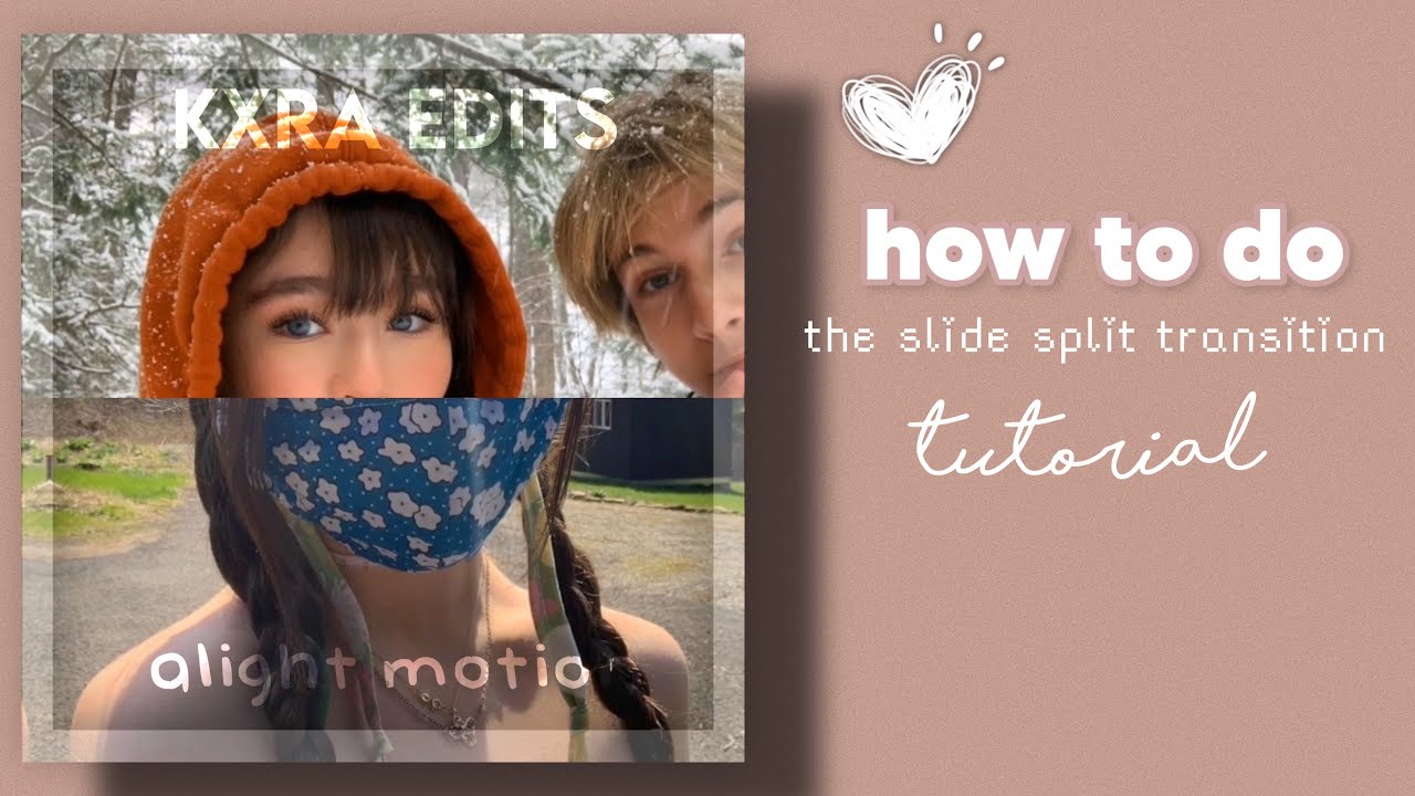 slide split transition ☁️ | alight motion - YouTube