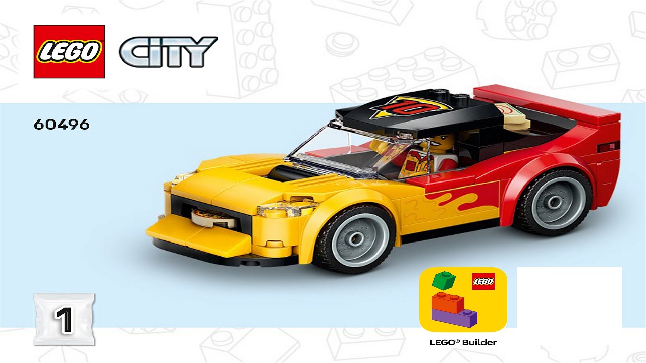 🚧 LEGO instructions 🚧 City 🚧 60496 🚧 Pizza Delivery Experience