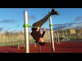 Shrimp flip progression and combos Street workout