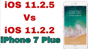 iOS 11.2.5 vs iOS 11.2.2 speed test on iPhone 7plus | Techviewer