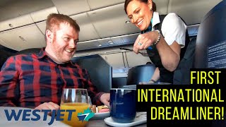 Review: WESTJET 787-9 Dreamliner LONG HAUL Inaugural Flight, NEW Business Class Review: WESTJET 787-9 Dreamliner LONG HAUL Inaugural Flight, NEW Business Class