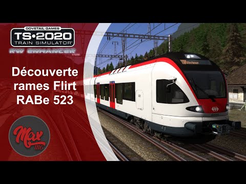 More information about "Découverte des rames Flirt RABe 523"