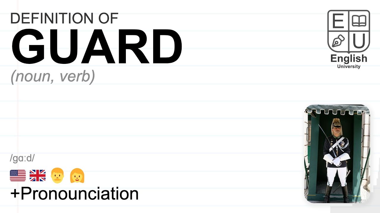 GUARD Meaning Definition Pronunciation What Is GUARD How To Say catch-someone-off-guard