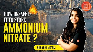 Ammonium Nitrate | How Unsafe Is It To Store Ammonium Nitrate | Elementary Chemistry by Vedantu
