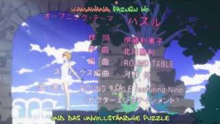 Vignette de la vidéo "Welcome to the NHK opening Puzzle - with Lyrics"