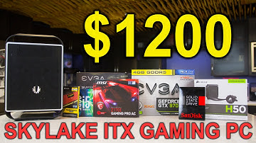 Februrary 2016 $1200 i5 Skylake ITX Build Time Lapse