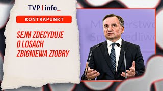 Sejm Zdecyduje O Losach Zbigniewa Ziobry Kontrapunkt