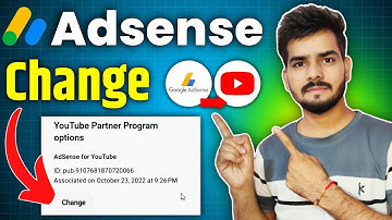 Adsense Account Change Kaise kare | How to Change Adsense Account on YouTube