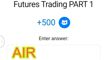 Futures Trading Part 1 | Cats Youtube Video Code| Cats Video Code Today | Futures Trading Part code