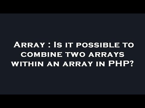 Array : Is