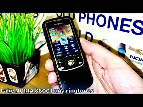 Nokia 8600 Luna (FAKE!) ringtones ♫ - by Old Phones World