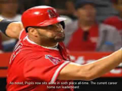 Albert Pujols hits 631st career home run, passing Ken Griffey Jr. on all-time home run list