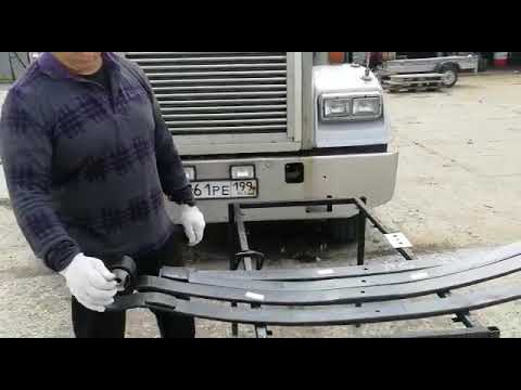 Рессоры Пежо Боксер - YouTube