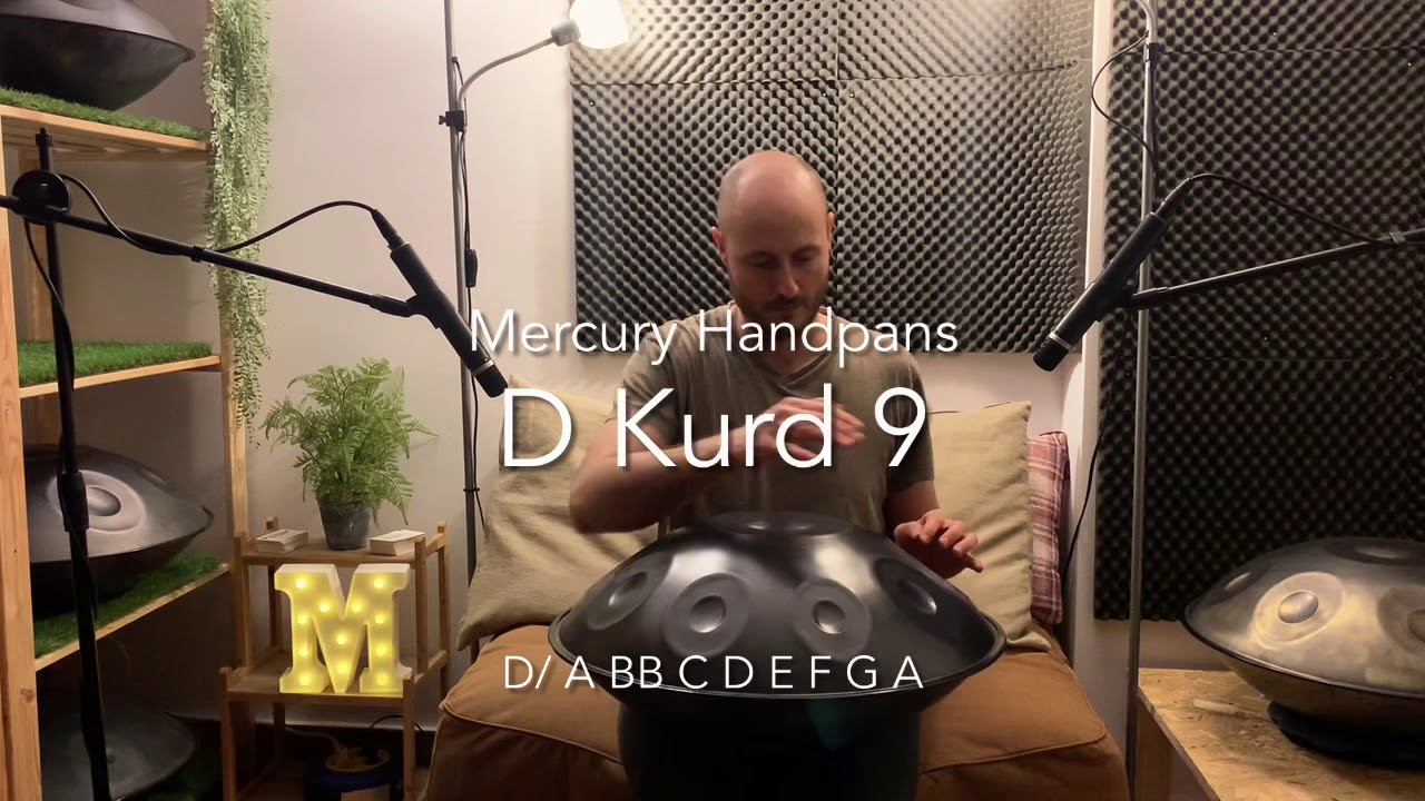 Mercury D3 Kurd 9 (Handpan / Pantam / Sound Sculpture)