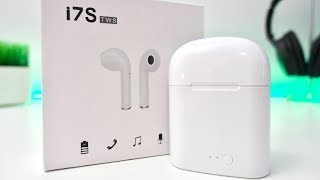 Fake $26 AirPods From Amazon: Unboxing \& Review [TWS-i7s]