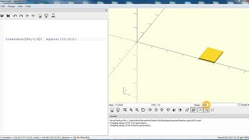 OpenScad animate example 2