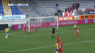 Blunder Almere City-doelman gaat de wereld over