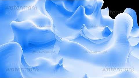 stylish blue white creative abstract low poly background in 4k. Abstract wavy pattern move on