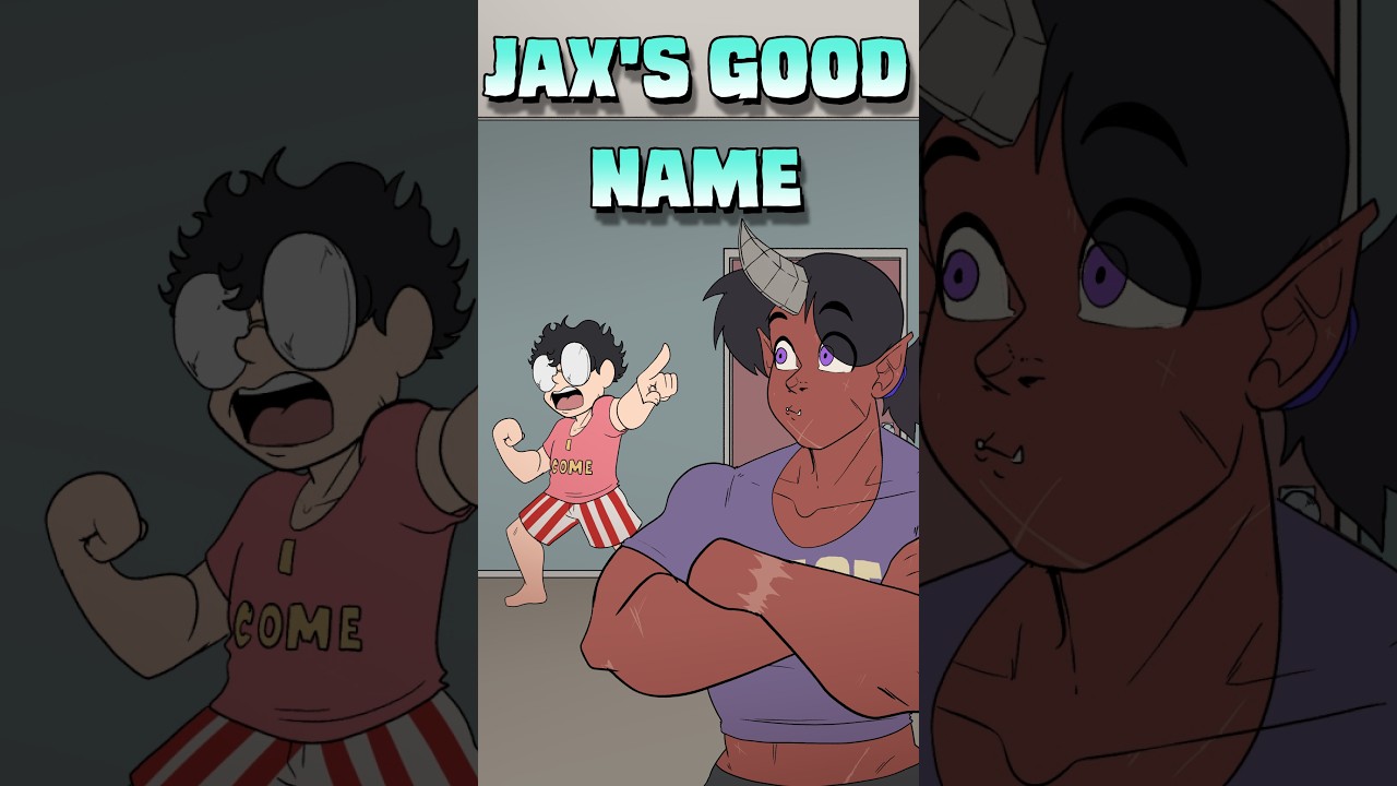 Jax refuses to accept Slander #shorts #animation