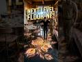 This Floor Is Just Ensane😱 Next Level Flooring #epoxyfloor #housedesign #floordecor