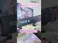おしゃれ真っ白デスクに一本前進！！？X-raypadさんのマウスパッドがかわいい！｜#vtuber #デスク周り #時庭らんぜ #shorts