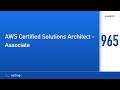 Certingo | AWS Certified Solutions Architect - Associate (SAA-C03) — Question 965