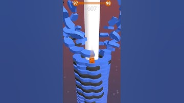 Stack Ball 🏀 Level 97  Gameply #shorts #youtubeshorts #stackball #aigamingyt