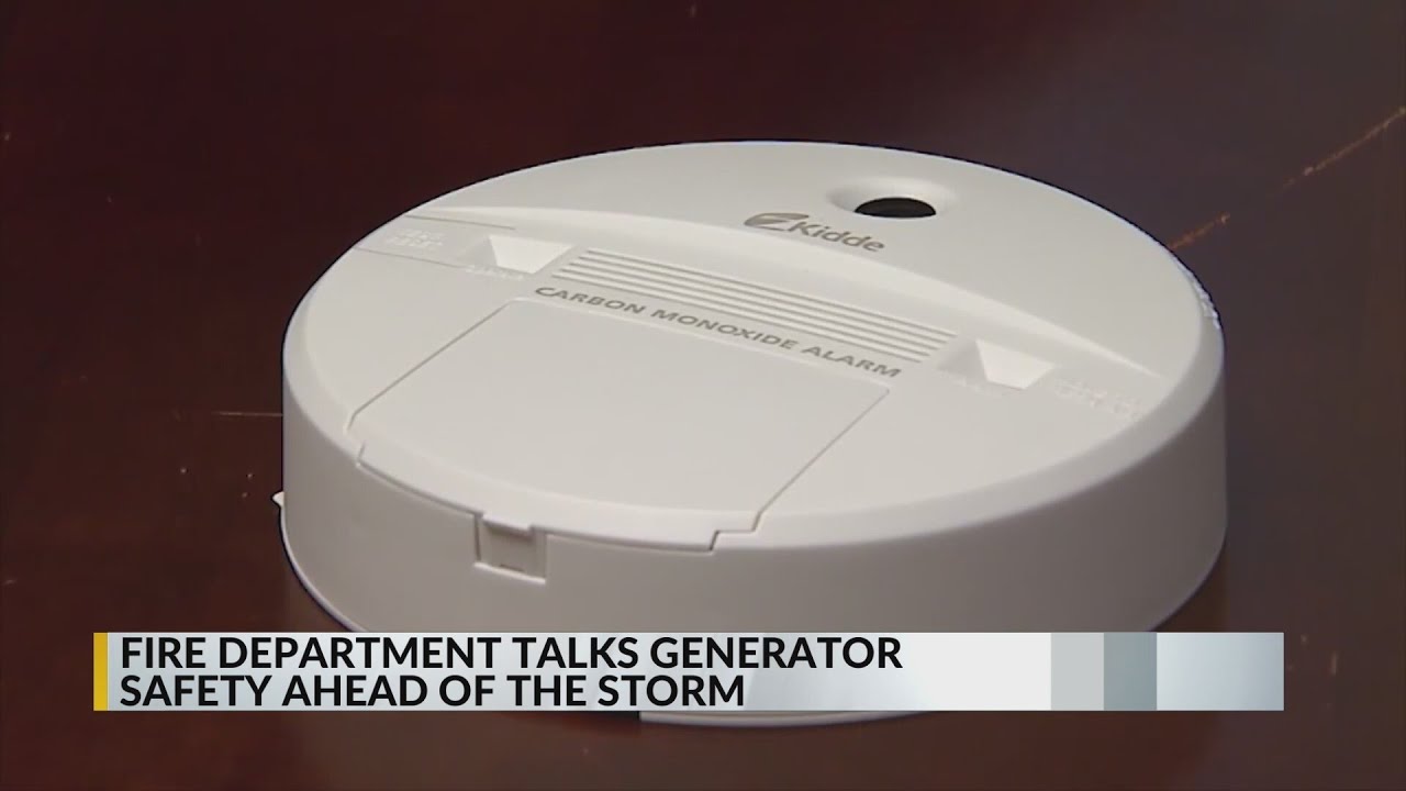 Myrtle Beach Fire Department gives generator safety tips ahead of winter storm