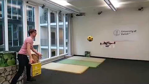 Watch this drone dodge an incoming soccer ball autonomously