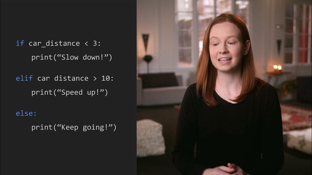 How to write if-else statements in Python - Day 17 - YouTube