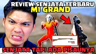 UNIQUE WEAPON REVIEW: M1 GRAND!! A WEAPON WITH A KNIFE!! LATEST PUBG MOBILE UPDATE 4.3