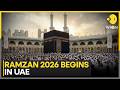 Ramzan 2026 Begins In UAE Dubai Police Fire Cannon To Mark Holy Month WION 