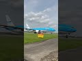 Boeing 777 taxiing in Amsterdam