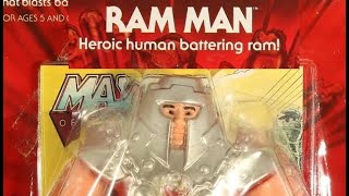 Saturday Shorty : RAM MAN (1983 Masters of the Universe Figure) Review