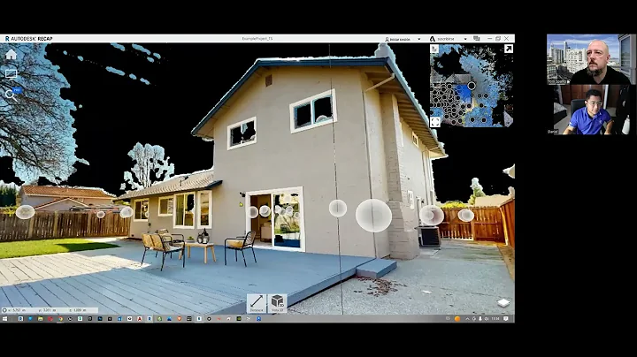 Meeting with Dani @ LOD360 to discuss Matterport Pro 3 scan and e57 data file manipulation