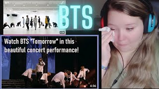 FIRST Reaction to BTS TOMORROW Live & DANCE PRACTICE