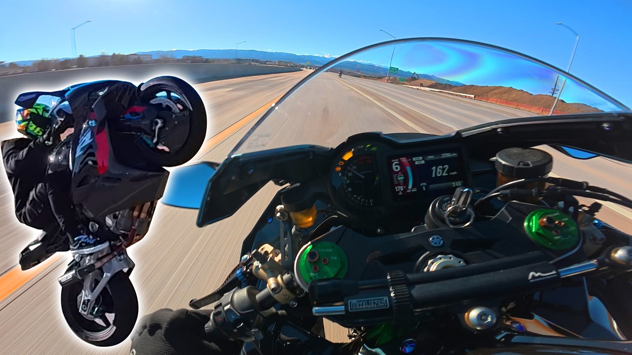 H2 против M1000RR — разрыв на шоссе