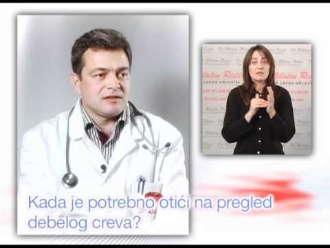 Kada je potrebno otici na predgled debelog creva-Dr Miloš Toskić