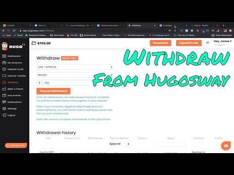 How To Withdraw Money From Hugosway | Telegram Signals