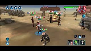 [3v3] Aphra/BT/IG-90 (CD reset) vs. Jabba/Boushh/Krr (25% TM, 105% D, 20% O): 57 banners