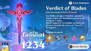 Genshin Impact: Verdict of Blades - Fontaine - Update 4.0 - iOS Walkthrough Part 1234 (by MiHoYo)