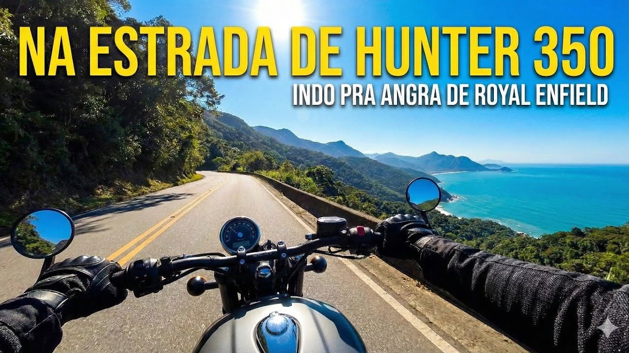 HUNTER 350 na Estrada - Indo pra Angra 