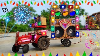 Mini Dj Truck Loading At-New Home By Cardboard Making Dj Truck And Light Dj Toy Eicher Dj Big Dj