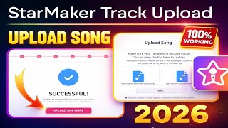 how to upload track on starmaker 2026 | StarMaker song upload | starmaker par song upload kaise | screenshot 3