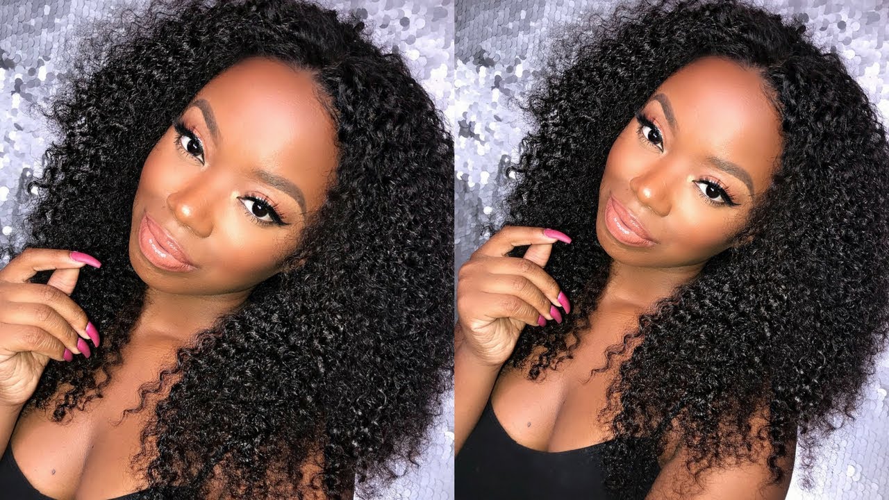 Super NATURAL Looking Curly Wig With Layering (Tutorial)