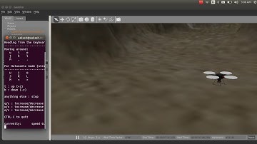 Hector quadrotor control