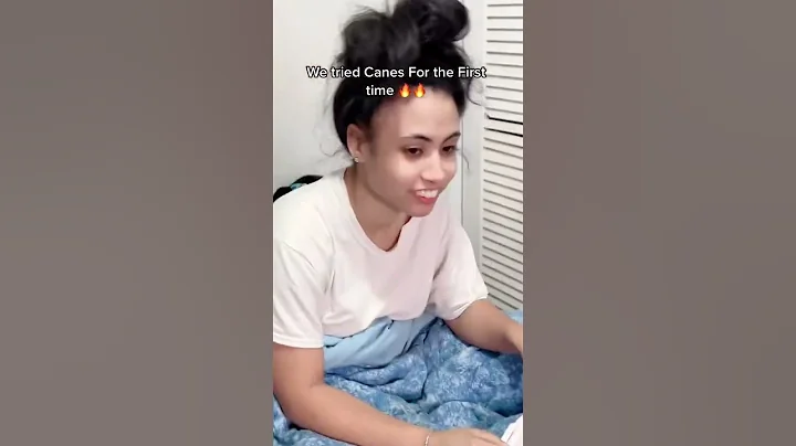 Our first time trying raising cane’s chicken fingers 🤤😋 #shorts