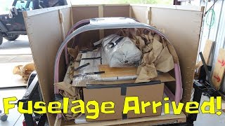 RV-10 Wings/Fuselage - 059 - Mistake, Tank Leak, Flap Prep, Fuselage Delivery!
